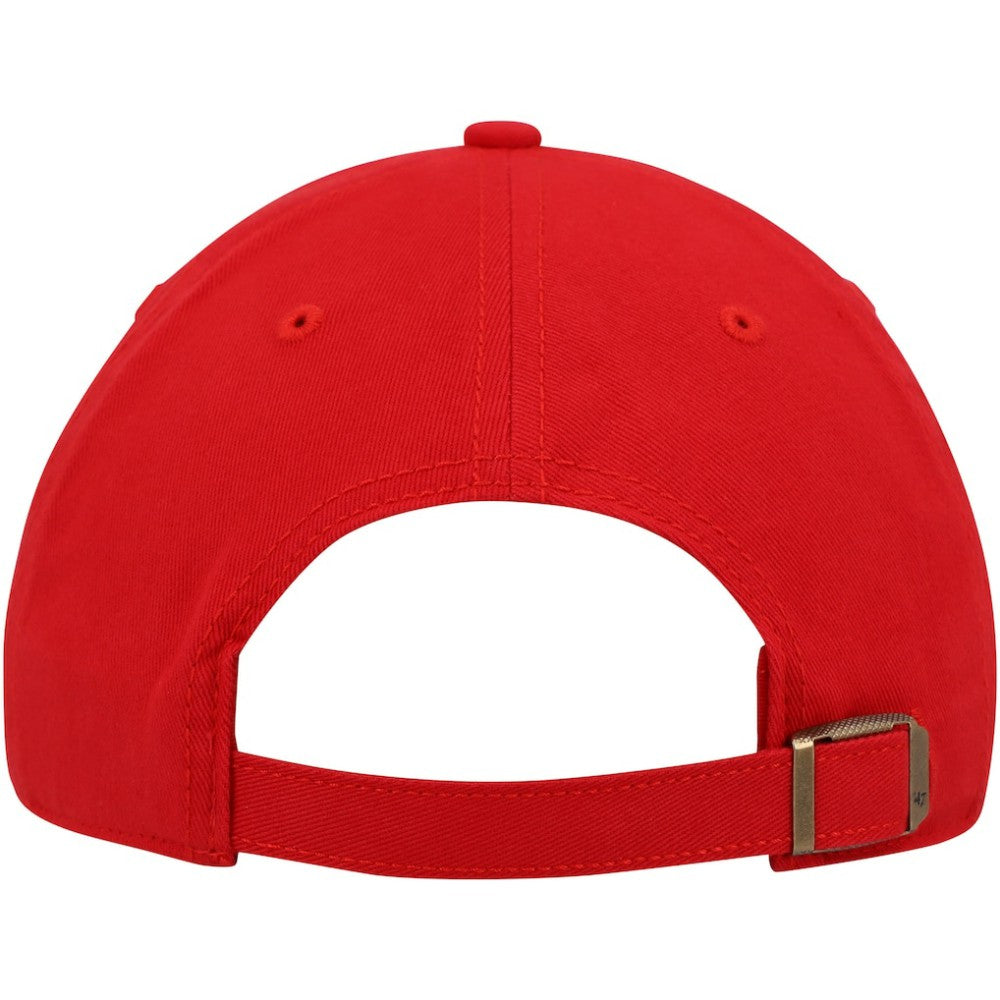 Calgary Flames '47 Women's Team Miata Clean Up Adjustable Hat - Red | 47 brand Lifestyle