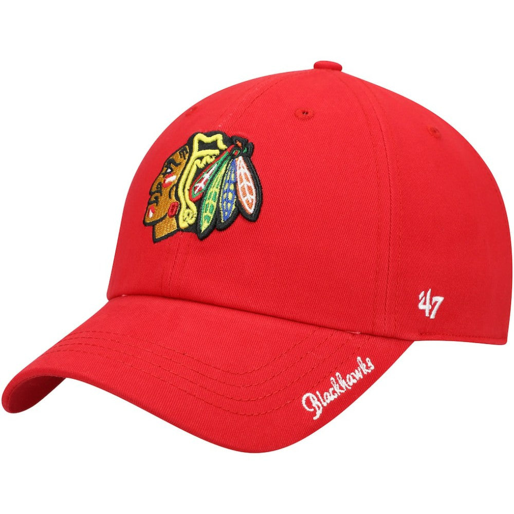 Chicago Blackhawks '47 Women's Team Miata Clean Up Adjustable Hat - Red | 47 brand near me