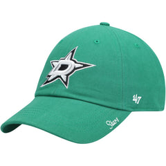 Dallas Stars '47 Women's Team Miata Clean Up Adjustable Hat - Kelly Green | 47 brand Lifestyle