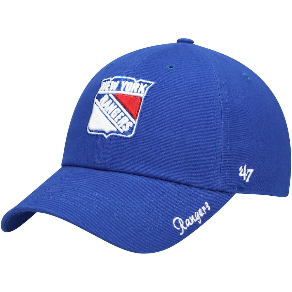 New York Rangers '47 Women's Team Miata Clean Up Adjustable Hat - Blue | 47 brand Lifestyle