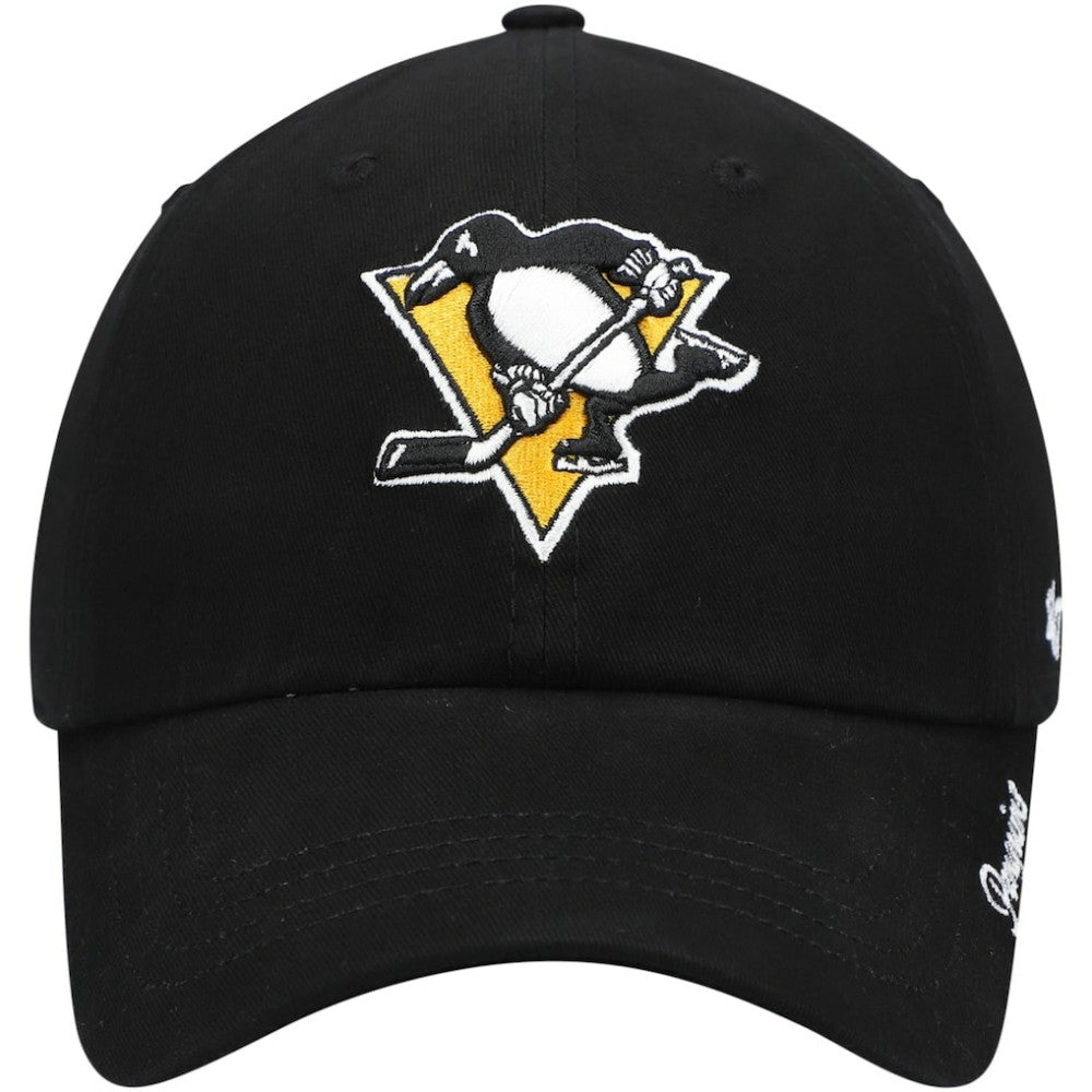 Pittsburgh Penguins '47 Women's Team Miata Clean Up Adjustable Hat - Black | 47 brand Clearance