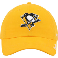 Pittsburgh Penguins '47 Women's Team Miata Clean Up Adjustable Hat - Gold | 47 brand Clearance