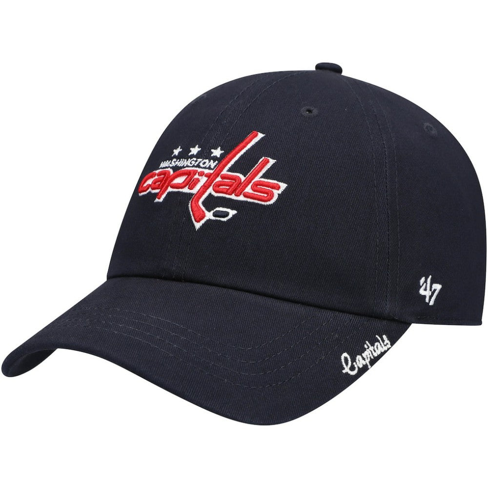 Washington Capitals '47 Women's Team Miata Clean Up Adjustable Hat - Navy | 47 brand on sale