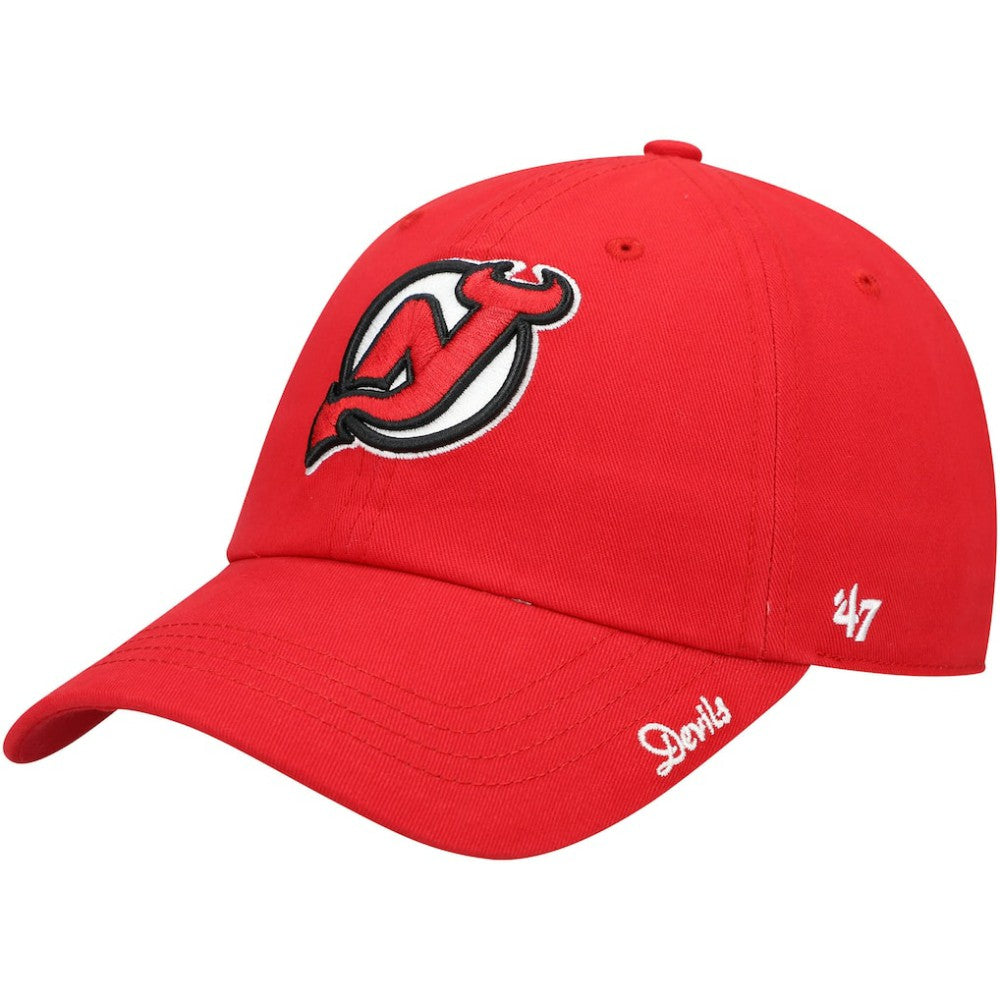 New Jersey Devils '47 Women's Team Miata Clean Up Adjustable Hat - Red | 47 brand Clearance