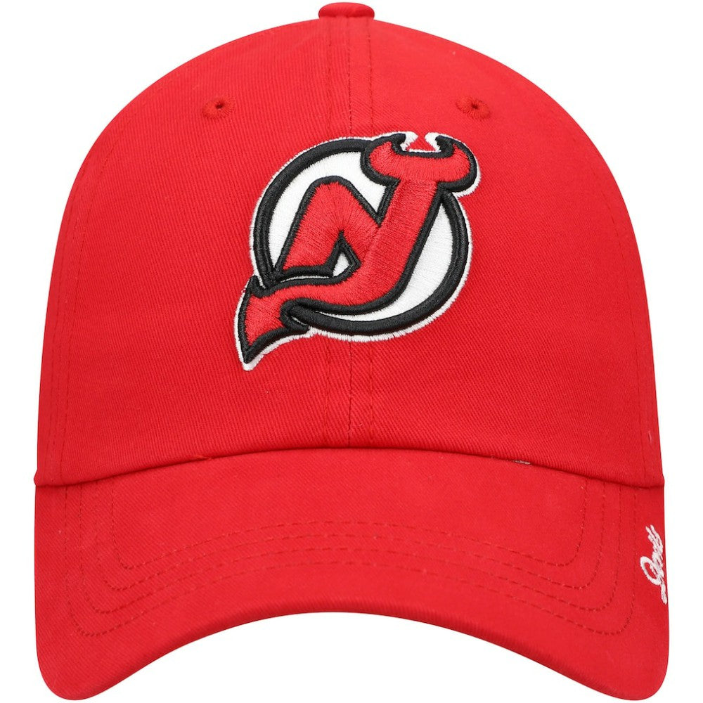 New Jersey Devils '47 Women's Team Miata Clean Up Adjustable Hat - Red | 47 brand Clearance
