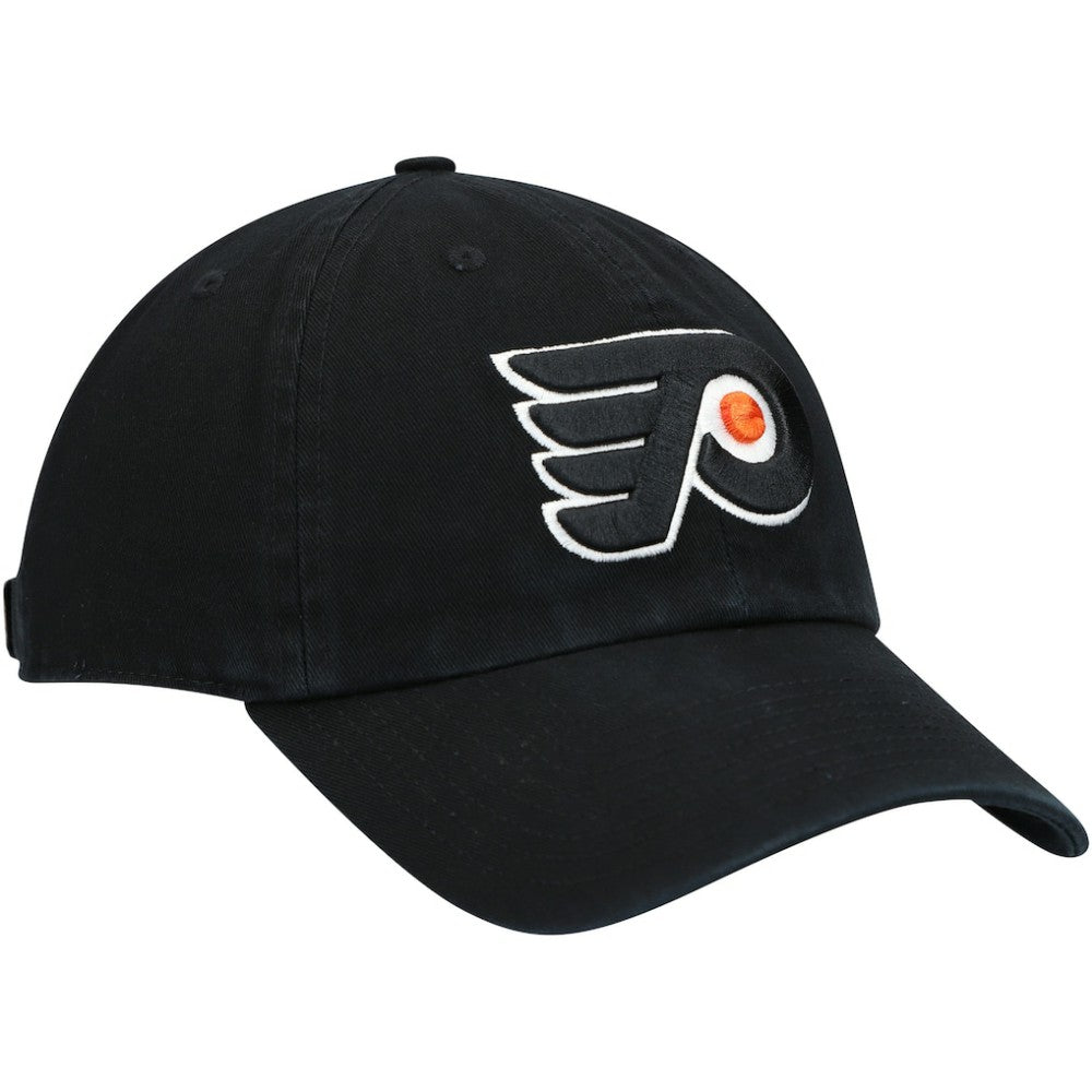 Philadelphia Flyers '47 Team Clean Up Adjustable Hat - Black | 47 brand near me