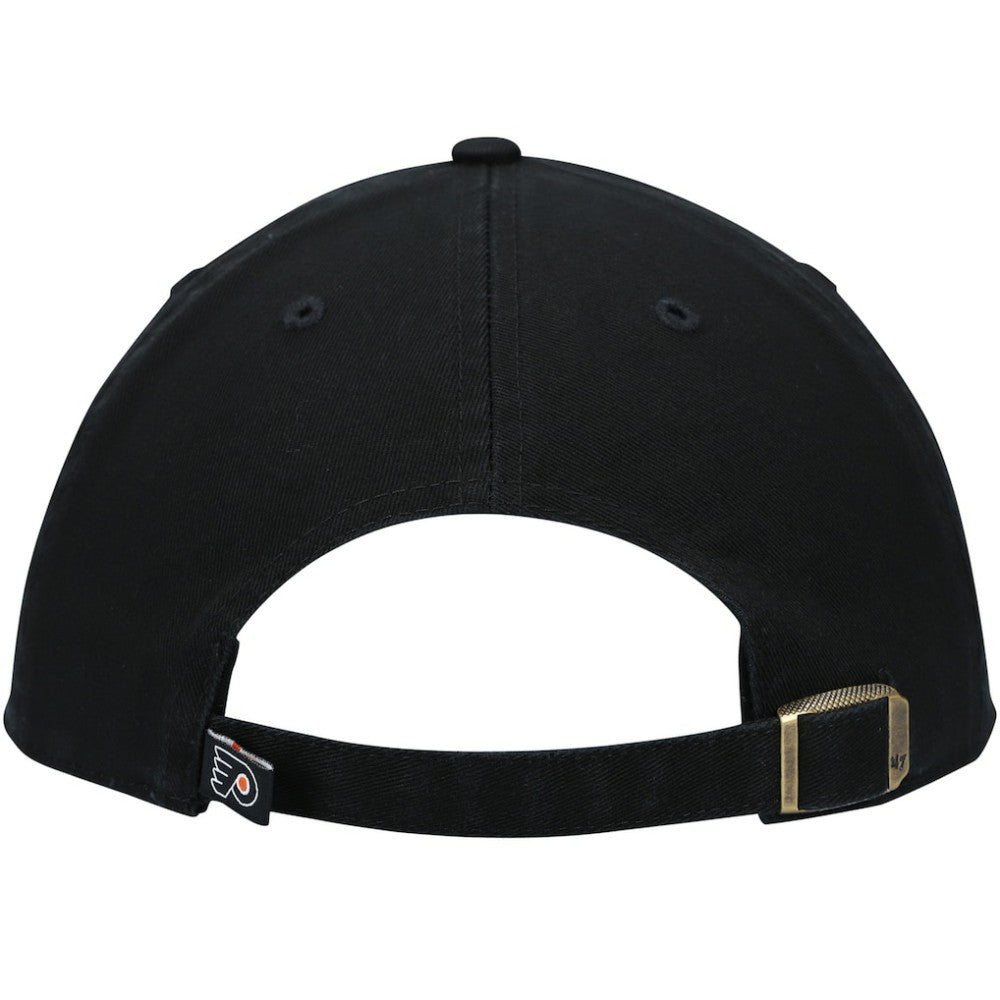Philadelphia Flyers '47 Team Clean Up Adjustable Hat - Black | 47 brand near me