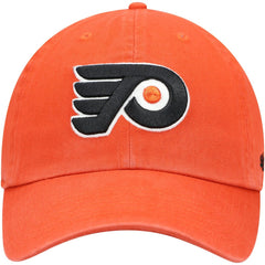 Philadelphia Flyers '47 Team Clean Up Adjustable Hat - Orange | 47 brand on sale
