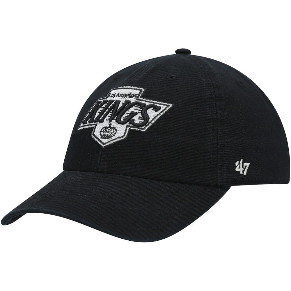 Los Angeles Kings '47 Team Clean Up Adjustable Hat - Black | 47 brand near me