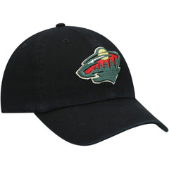 Minnesota Wild '47 Team Clean Up Adjustable Hat - Black | 47 brand near me