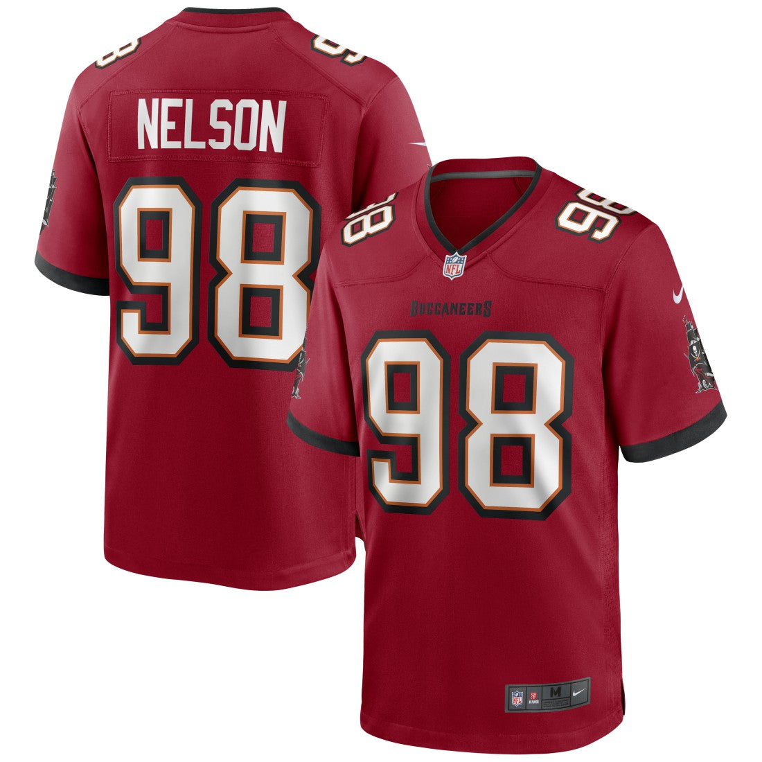 Anthony Nelson Tampa Bay Buccaneers Game Jersey - Red - Nike