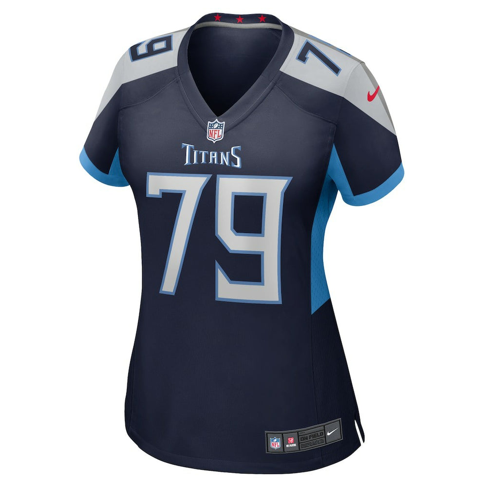 Isaiah Wilson Tennessee Titans Women's Game Jersey - Navy - Nike