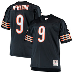 Jim McMahon Chicago Bears Big & Tall 1985 Retired Player Replica Jersey - Navy - Mitchell & Ness