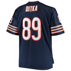 Mike Ditka Chicago Bears Big & Tall 1966 Retired Player Replica Jersey - Navy - Mitchell & Ness