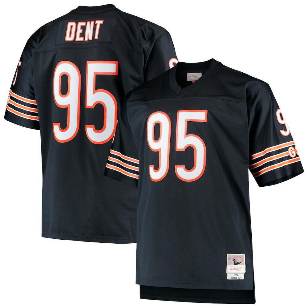 Richard Dent Chicago Bears Big & Tall 1985 Retired Player Replica Jersey - Navy - Mitchell & Ness