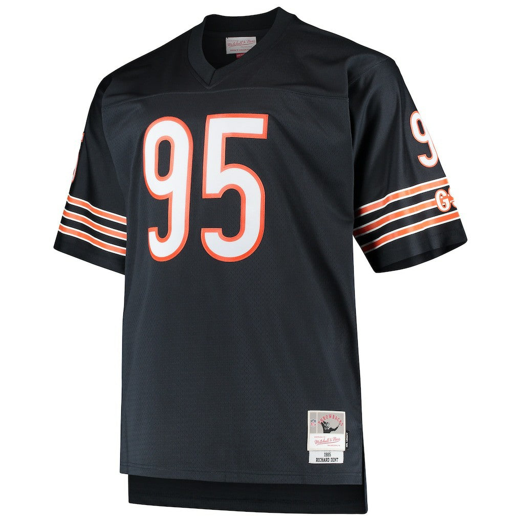 Richard Dent Chicago Bears Big & Tall 1985 Retired Player Replica Jersey - Navy - Mitchell & Ness