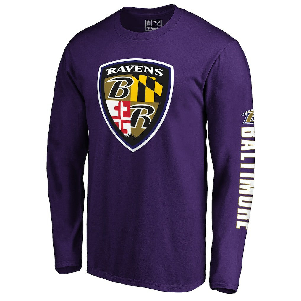 Baltimore Ravens Hometown Long Sleeve T-Shirt - Purple - Fanatics