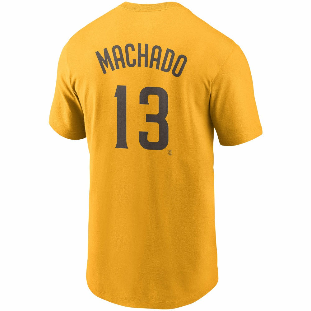 Manny Machado San Diego Padres Nike Name & Number T-Shirt Outlet