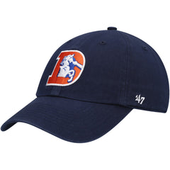 Denver Broncos '47 Clean Up Adjustable Hat - Navy - 47 brand