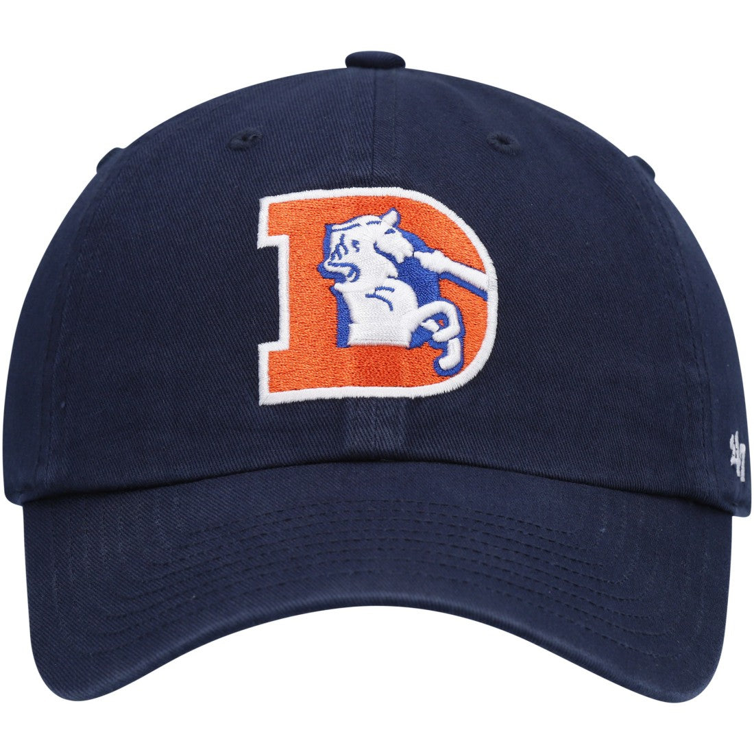 Denver Broncos '47 Clean Up Adjustable Hat - Navy - 47 brand