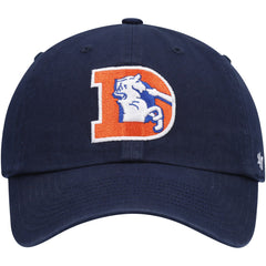 Denver Broncos '47 Clean Up Adjustable Hat - Navy - 47 brand