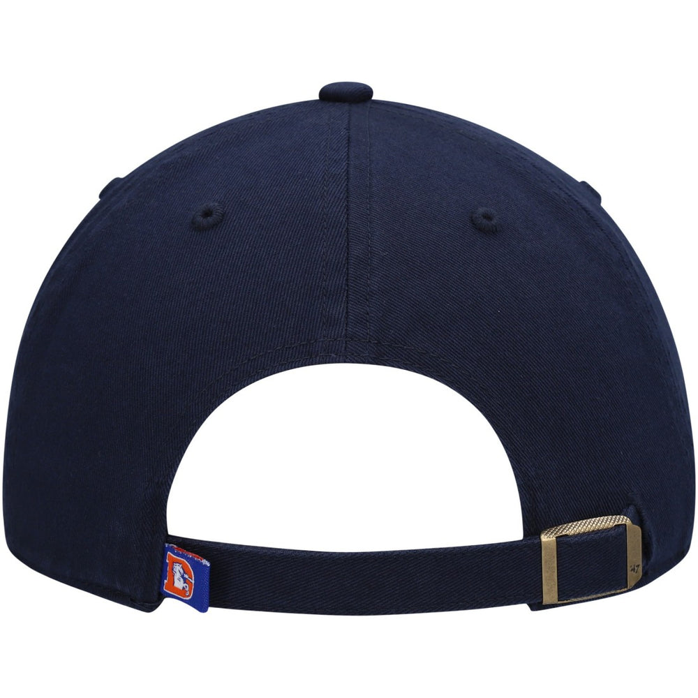 Denver Broncos '47 Clean Up Adjustable Hat - Navy - 47 brand