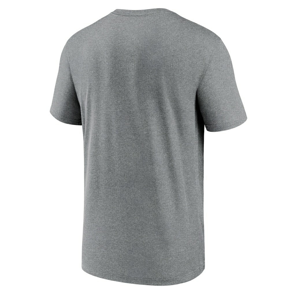 Las Vegas Raiders Legend Property Of Performance T-Shirt - Heather Charcoal - Nike