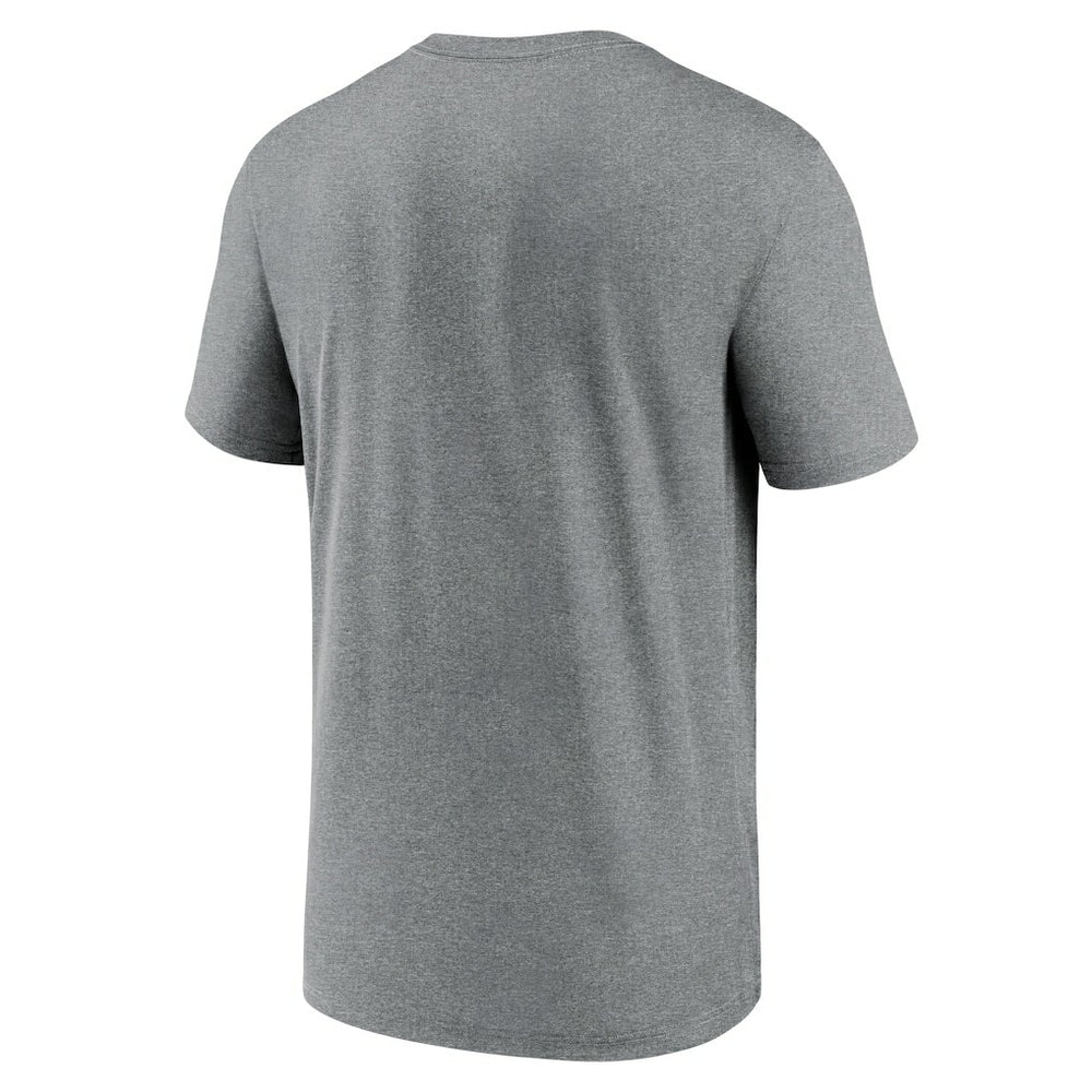 Las Vegas Raiders Legend Property Of Performance T-Shirt - Heather Charcoal - Nike