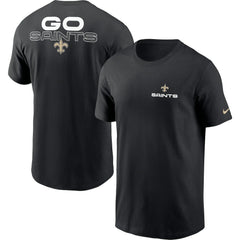 New Orleans Saints Local Phrase T-Shirt - Black - Nike