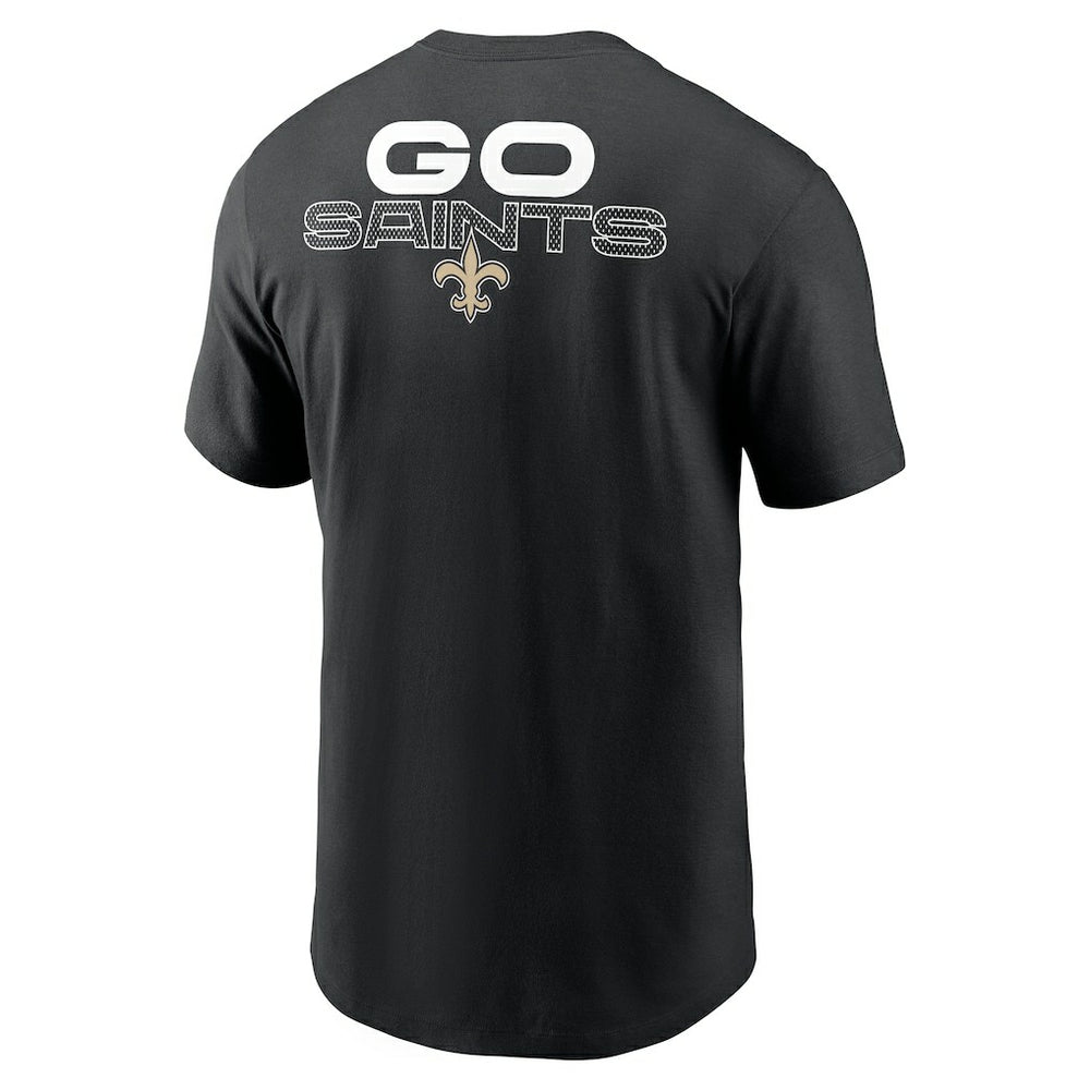 New Orleans Saints Local Phrase T-Shirt - Black - Nike