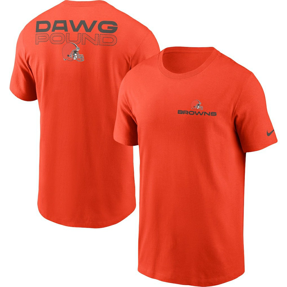 Cleveland Browns Local Phrase T-Shirt - Orange - Nike