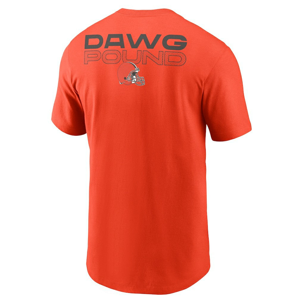 Cleveland Browns Local Phrase T-Shirt - Orange - Nike