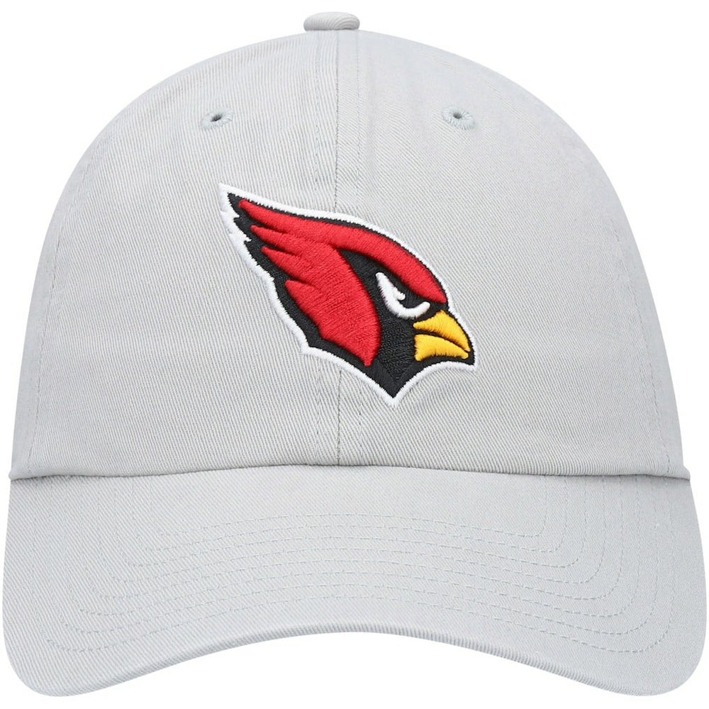 Arizona Cardinals '47 Clean Up Adjustable Hat - Gray - 47 brand