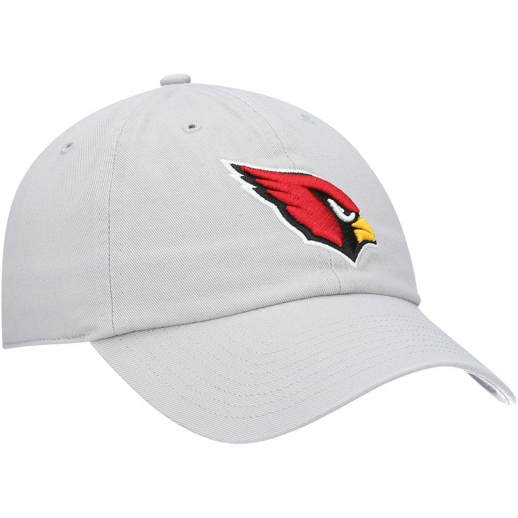 Arizona Cardinals '47 Clean Up Adjustable Hat - Gray - 47 brand