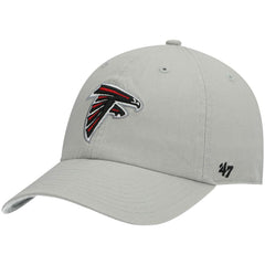 Atlanta Falcons '47 Clean Up Adjustable Hat - Gray - 47 brand