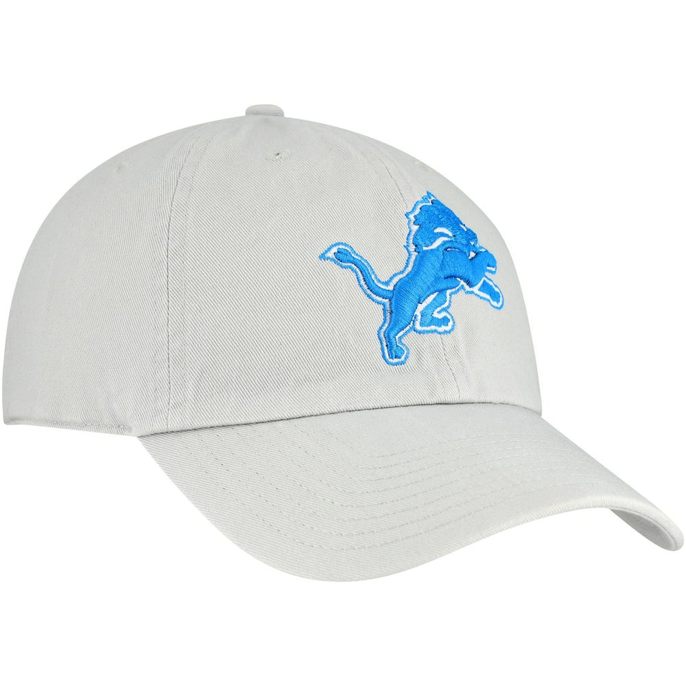 Detroit Lions '47 Clean Up Adjustable Hat - Gray - 47 brand