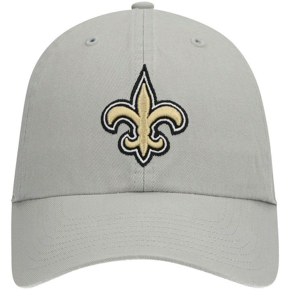 New Orleans Saints '47 Clean Up Adjustable Hat - Gray - 47 brand