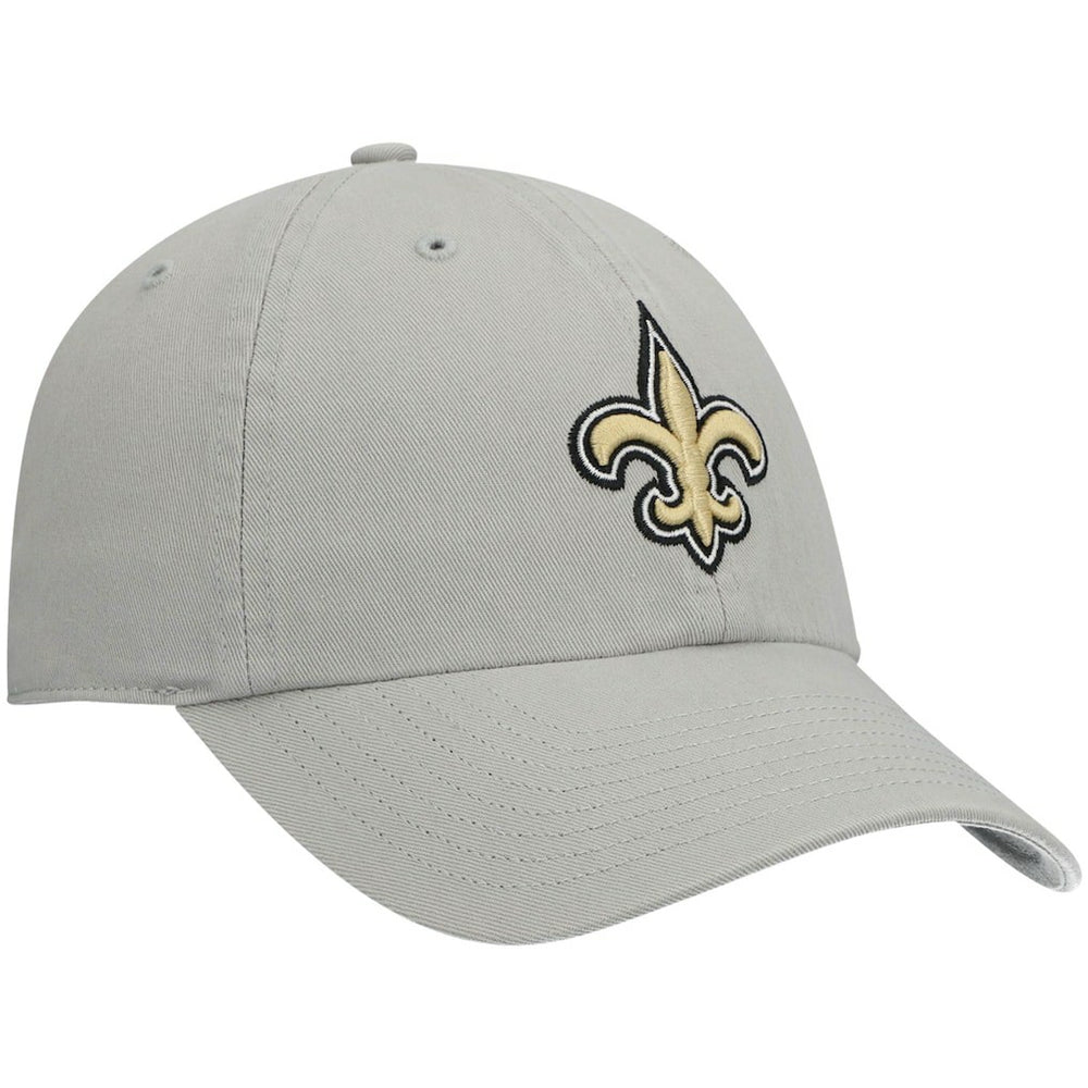 New Orleans Saints '47 Clean Up Adjustable Hat - Gray - 47 brand