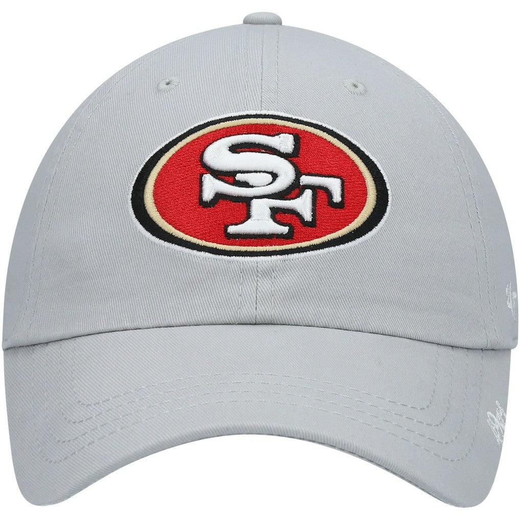 San Francisco 49ers '47 Women's Miata Clean Up Secondary Adjustable Hat - Gray - 47 brand