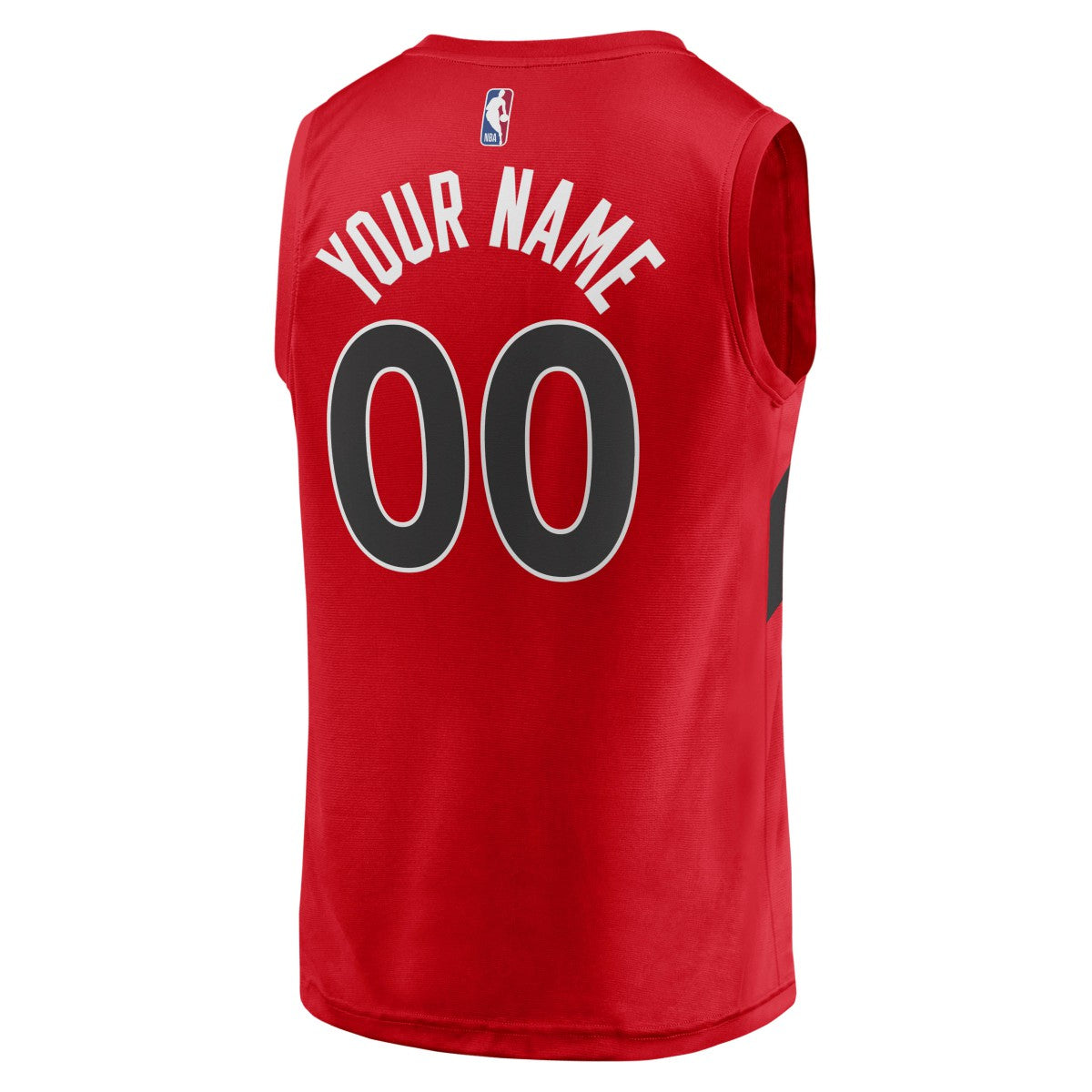 Fanatics Toronto Raptors Fast Break Replica Custom Jersey Icon Edition Red
