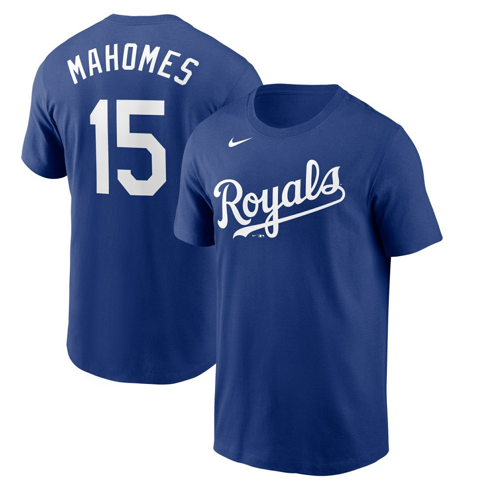 Patrick Mahomes Kansas City Royals Nike Name & Number T-Shirt Discount