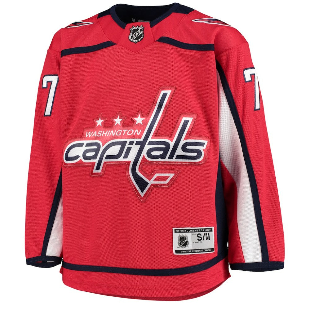 TJ Oshie Washington Capitals Youth Home Premier Jersey - Red | NHL Clearance
