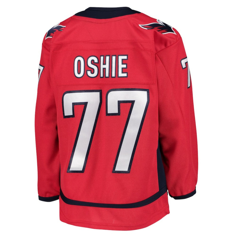 TJ Oshie Washington Capitals Youth Home Premier Jersey - Red | NHL Clearance