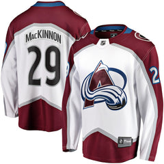 Nathan MacKinnon Colorado Avalanche Fanatics Breakaway Jersey - White | Fanatics near me
