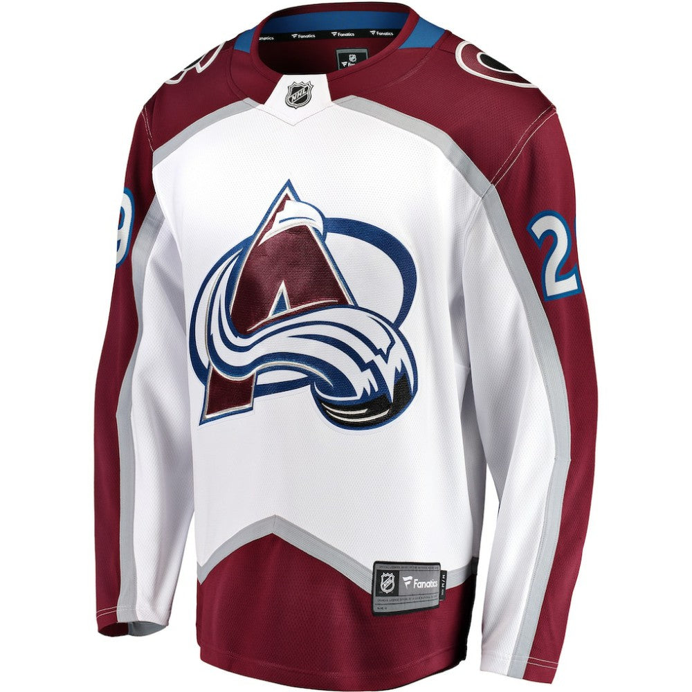 Nathan MacKinnon Colorado Avalanche Fanatics Breakaway Jersey - White | Fanatics near me