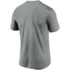 Tampa Bay Buccaneers Logo Essential Legend Performance T-Shirt - Heathered Pewter - Nike