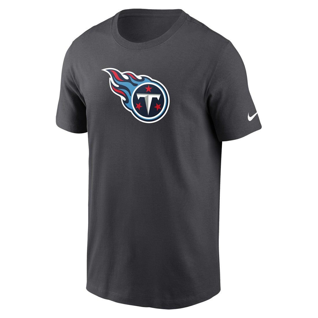 Tennessee Titans Primetime Logo Essential T-Shirt - Charcoal - Nike