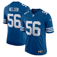 Men's Quenton Nelson Royal Indianapolis Colts Alternate Vapor Limited Jersey - Nike