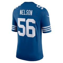 Men's Quenton Nelson Royal Indianapolis Colts Alternate Vapor Limited Jersey - Nike