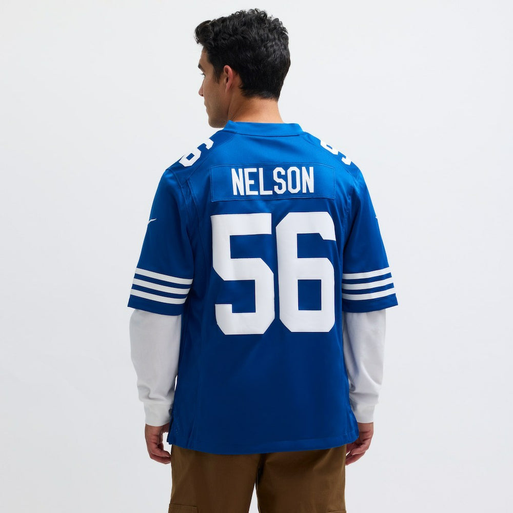 Men's Quenton Nelson Royal Indianapolis Colts Alternate Vapor Limited Jersey - Nike
